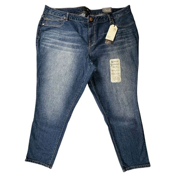 1822 Denim Jeans Ankle Skinny Women's 24W Soft Stretch Recovery - Picture 2 of 10